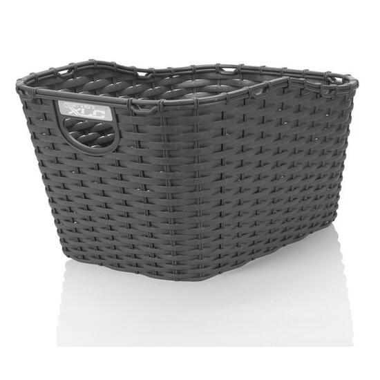 XLC Polyrattan Korb carry more anthrazit, für XLC Systemgepäckträger