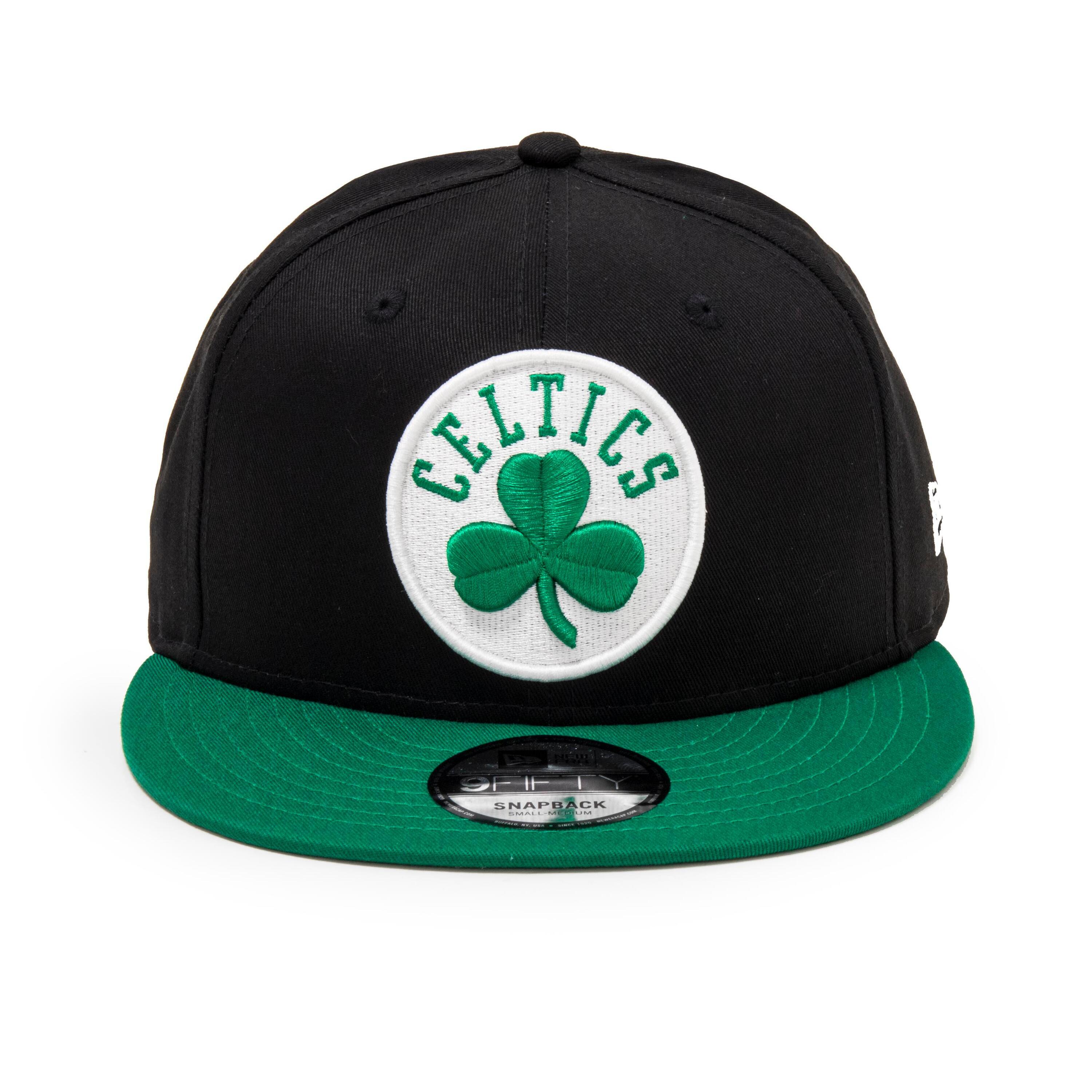 New Era Unisex Snapback Cap NBA Boston Celtics, 9fifty, Schwarz Grün, S-M 3/6