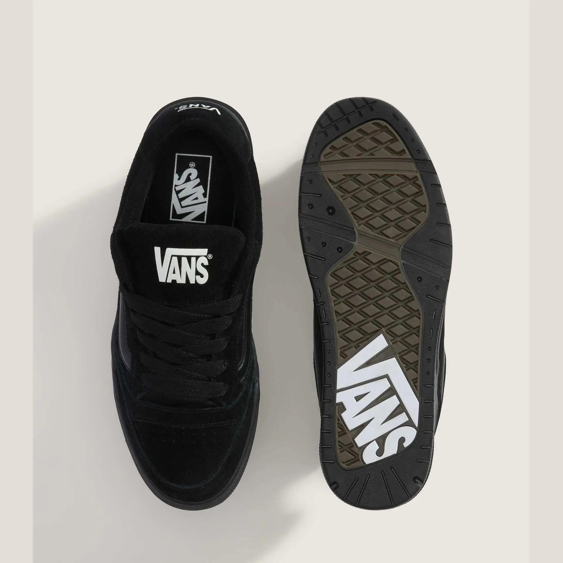 VANS HYLANE fekete férfi cipő - 1999-es Upland stílust újraértelmező, puffos Y2K 3/5