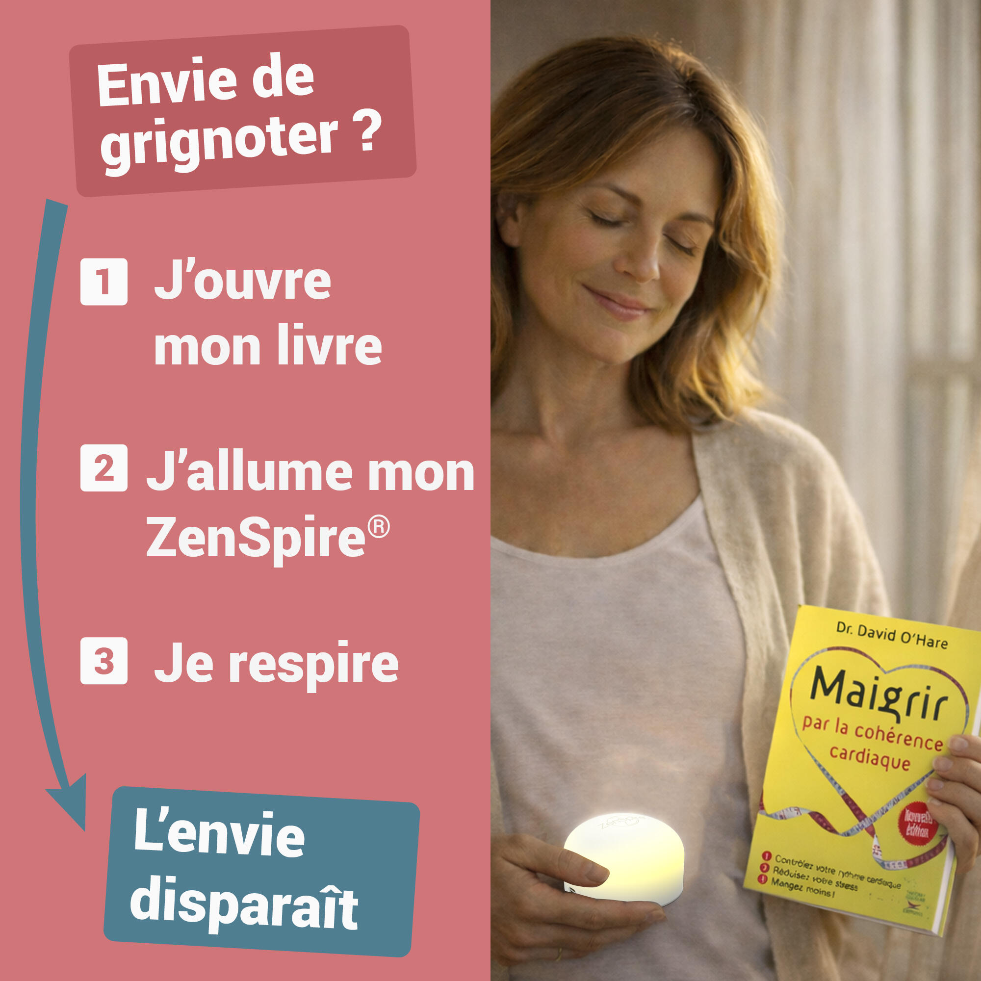 Maigrir grâce à la cohérence cardiaque 4/8