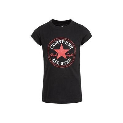 Meisjes-t-shirt converse chuck patch