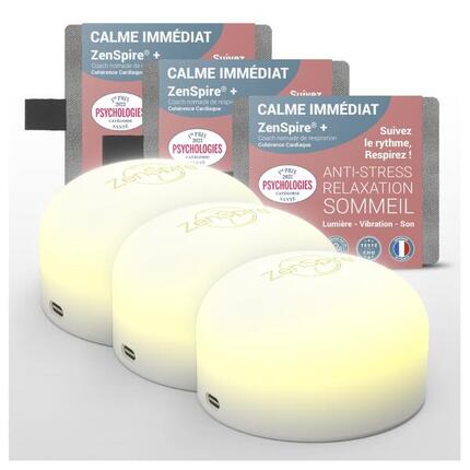 Pack 3 ZenSpire+ : Economisez 38€