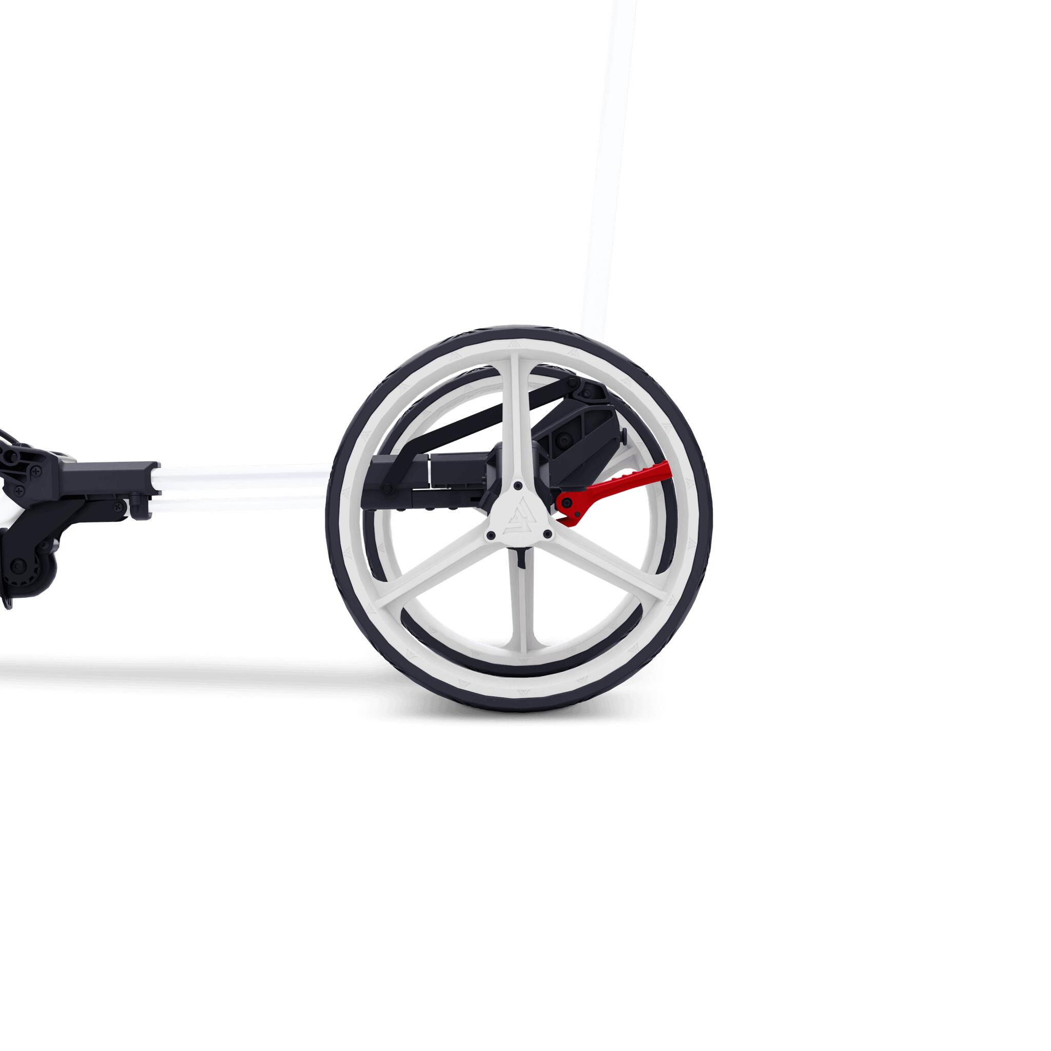 Chariot de golf Blade Trio - Blanc 6/7