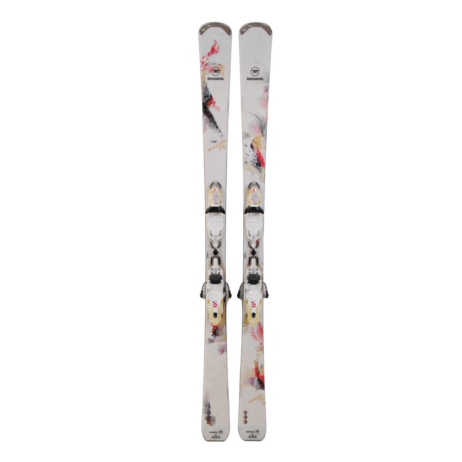 ROSSIGNOL RECONDITIONNE - Ski Rossignol Temptation 78 + Fixations