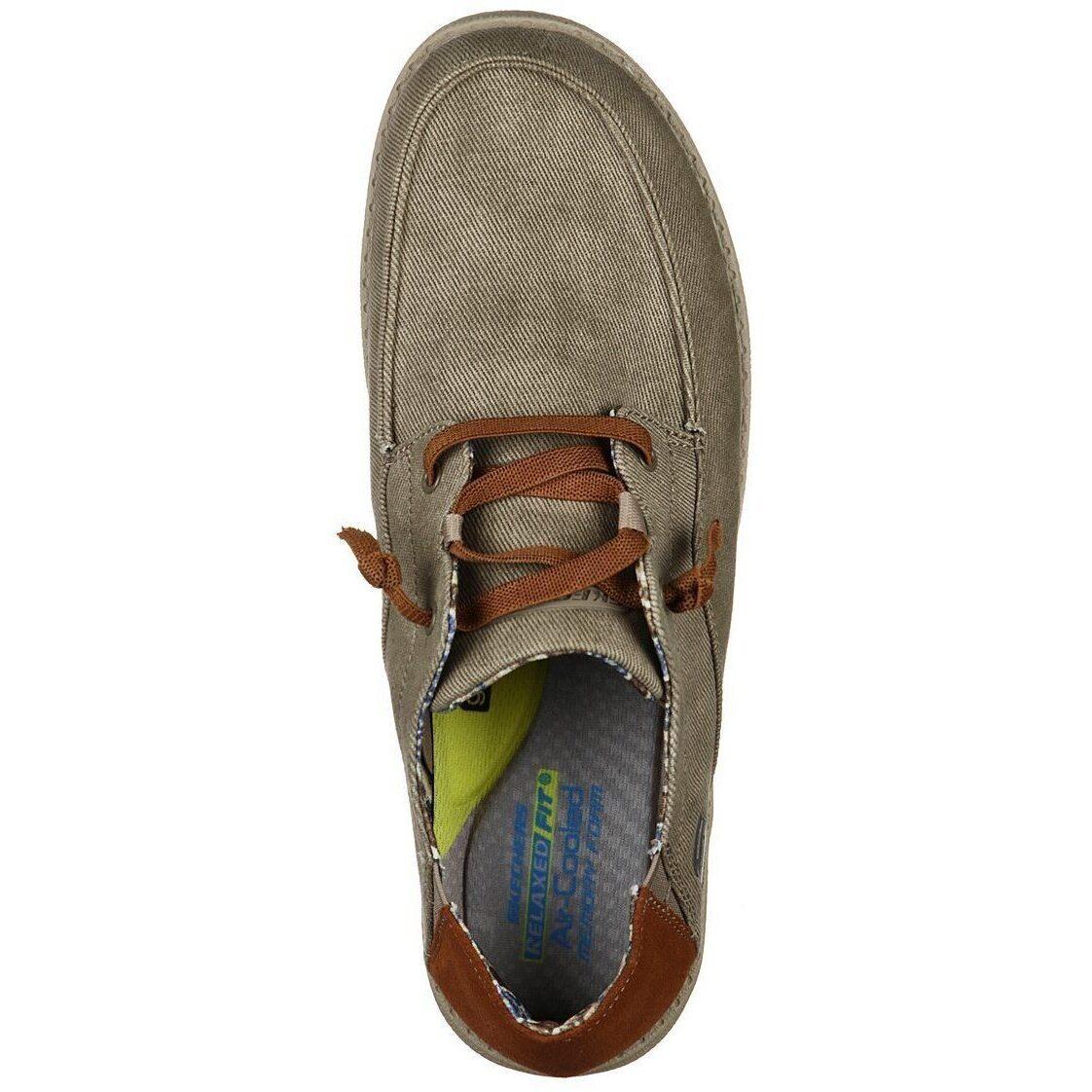 Baskets Skechers Melson-planon, Gris, Hommes 2/5