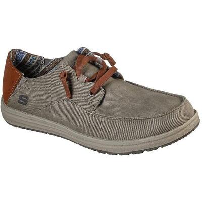 Sneakers skechers melson-planon, grijs, mannen