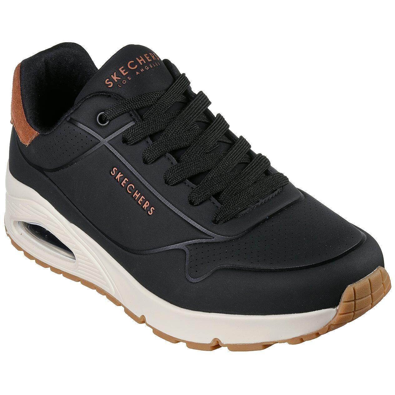 Baskets Skechers Uno - Suited On Air, Noir, Hommes 1/5