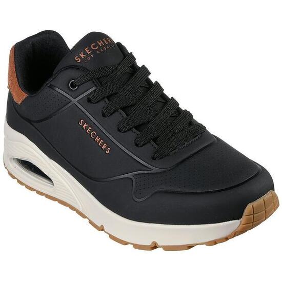 Turnschuhe Skechers Uno - Suited On Air, Schwarz, Herren