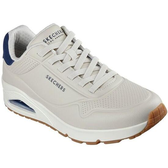 Baskets Skechers Uno - Tailored Air, Gris, Hommes