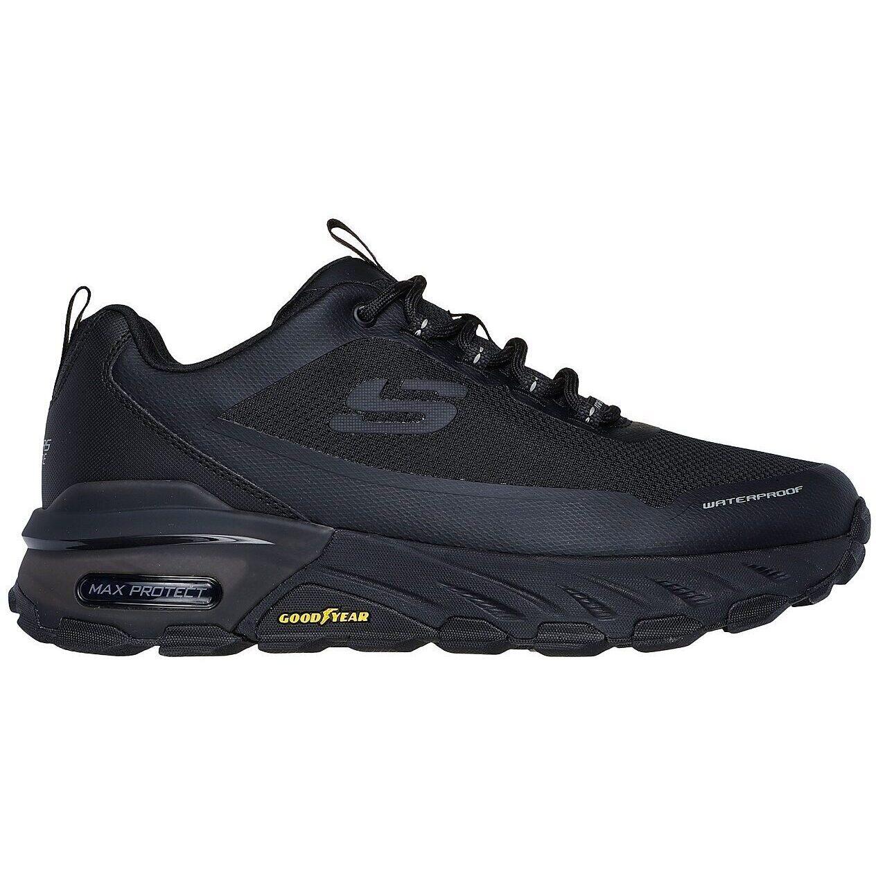 Pantofi sport barbati Skechers Max Protect - Fast T, Negru 3/5
