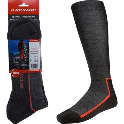 Dunlop kleding z950005 dunlop boot sock flame