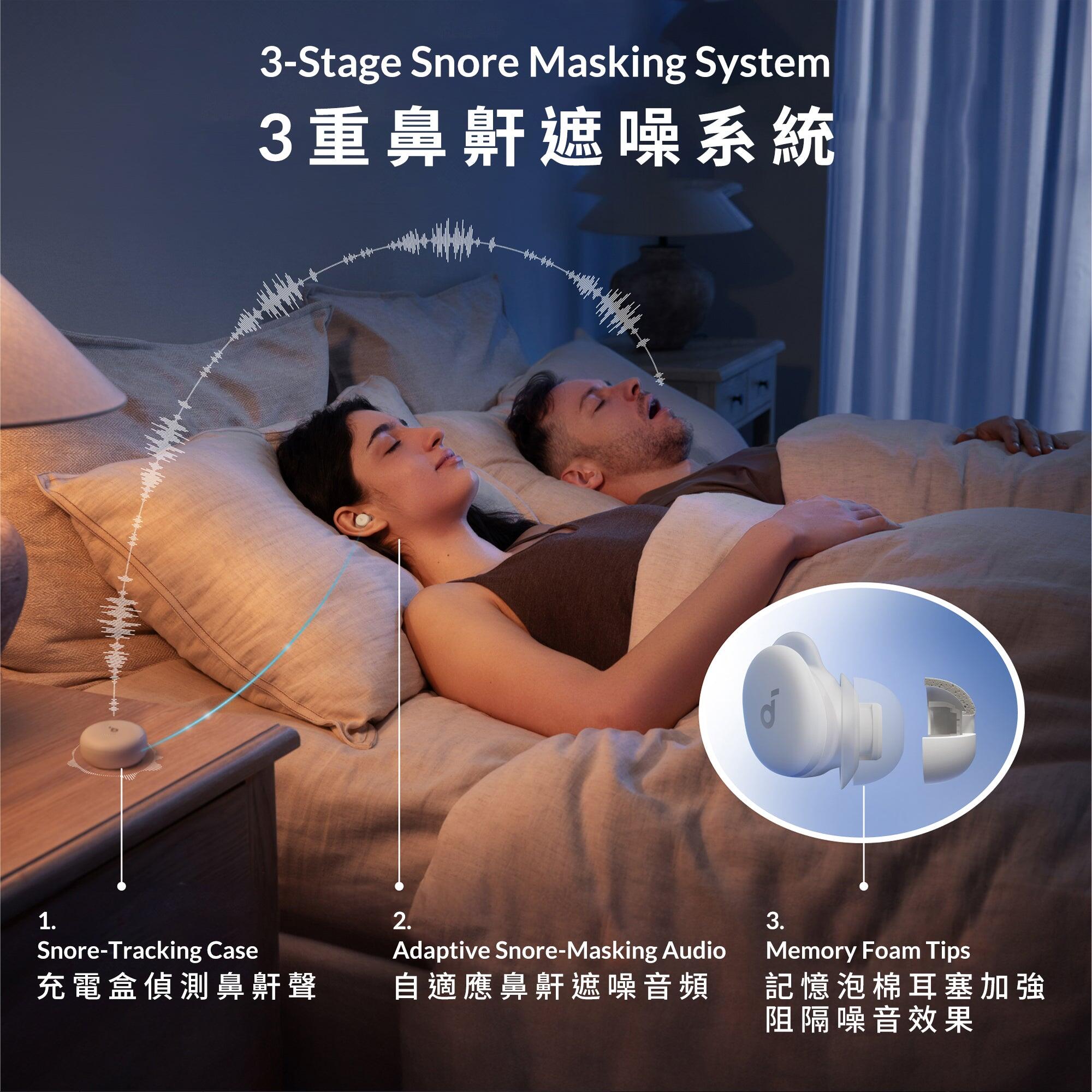 Sleep A30 ANC Sleep Earbuds - Green