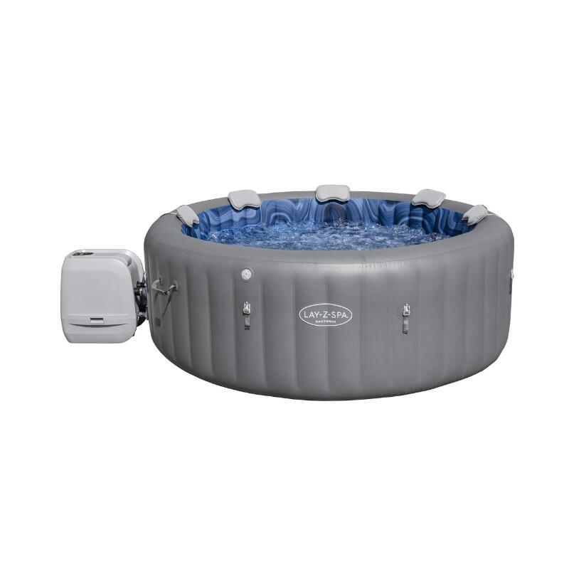Bestway Spa gonflable Lay-Z-Spa Santorini HydroJet  WiFi 5-7p 1/7