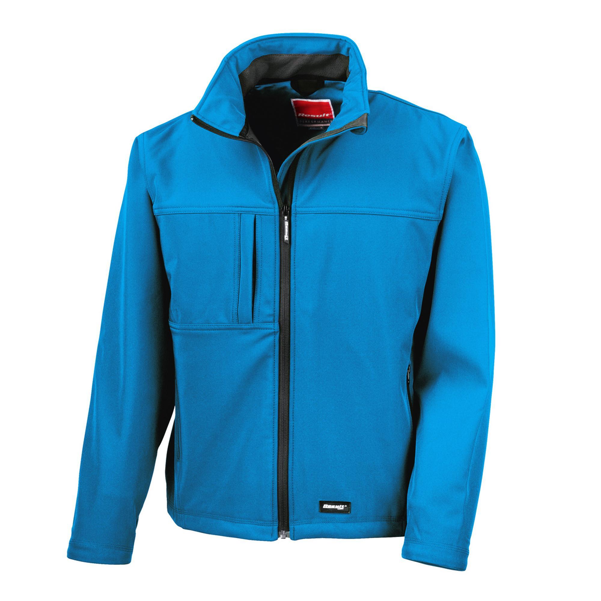 Result Mens Softshell Premium 3 Layer Performance Jacket (Waterproof, Windproof