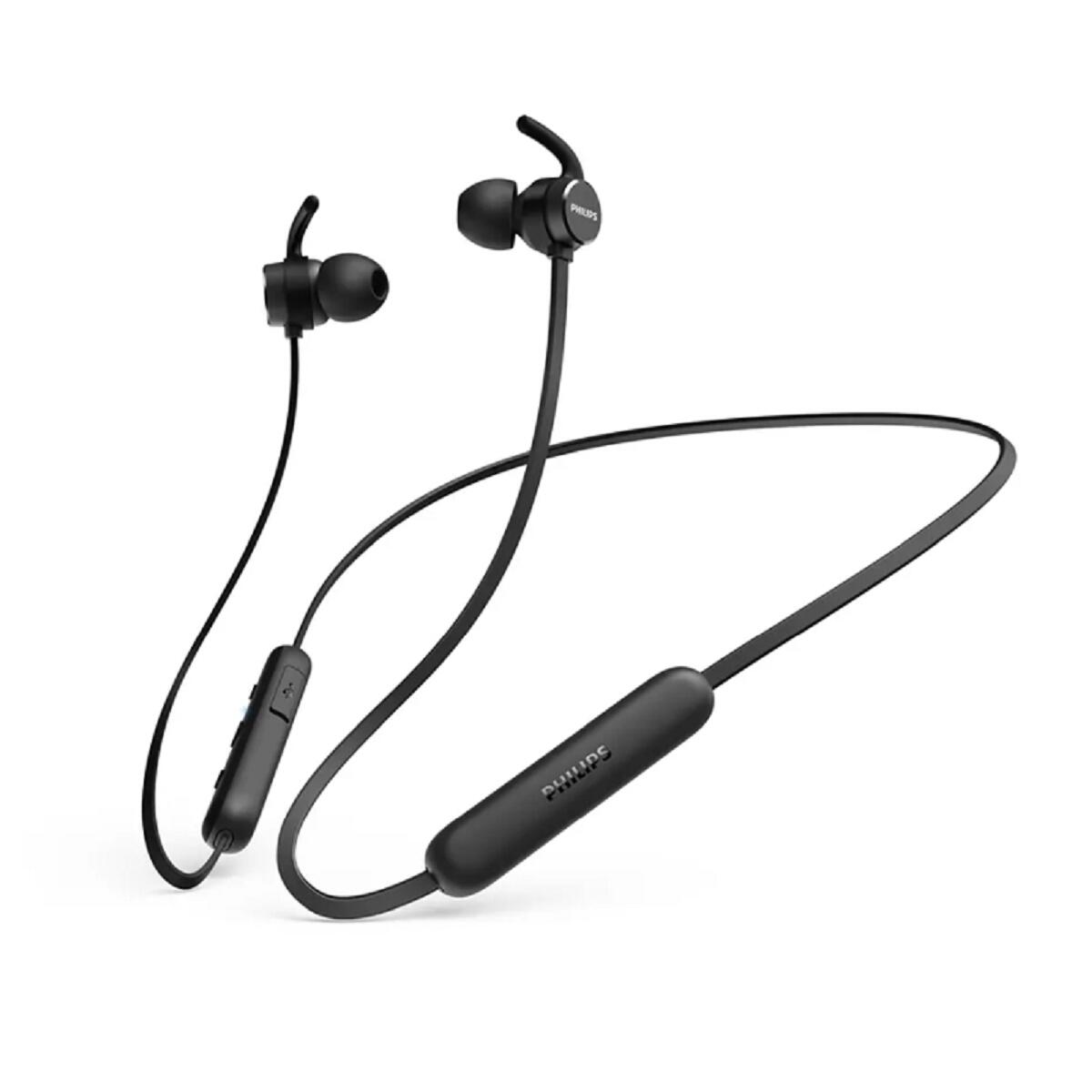 Philips TAE1205BK Wireless Neckband Earphones - Black