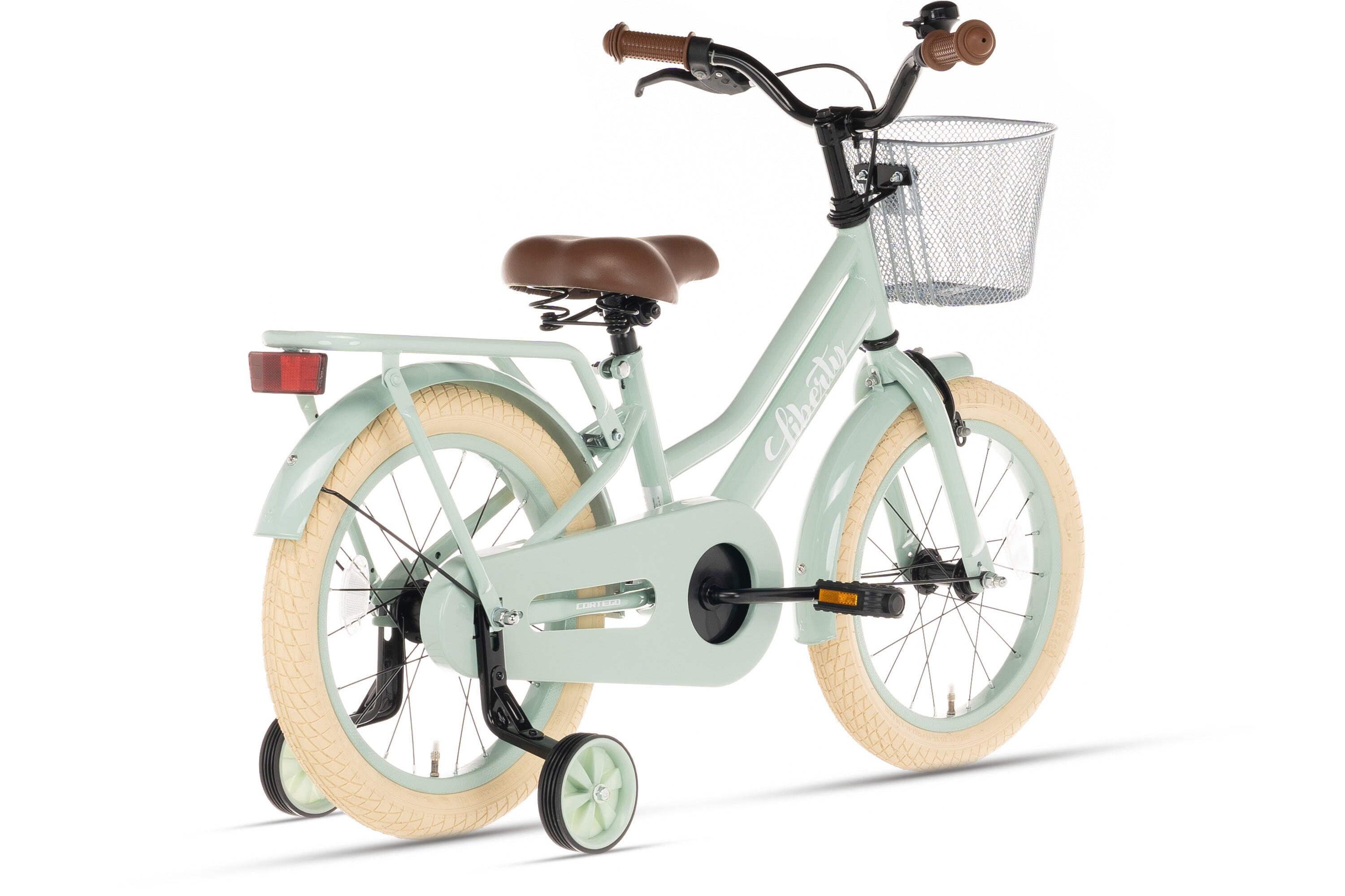 Cortego Liberty meisjesfiets 16 inch groen met mand 3/7