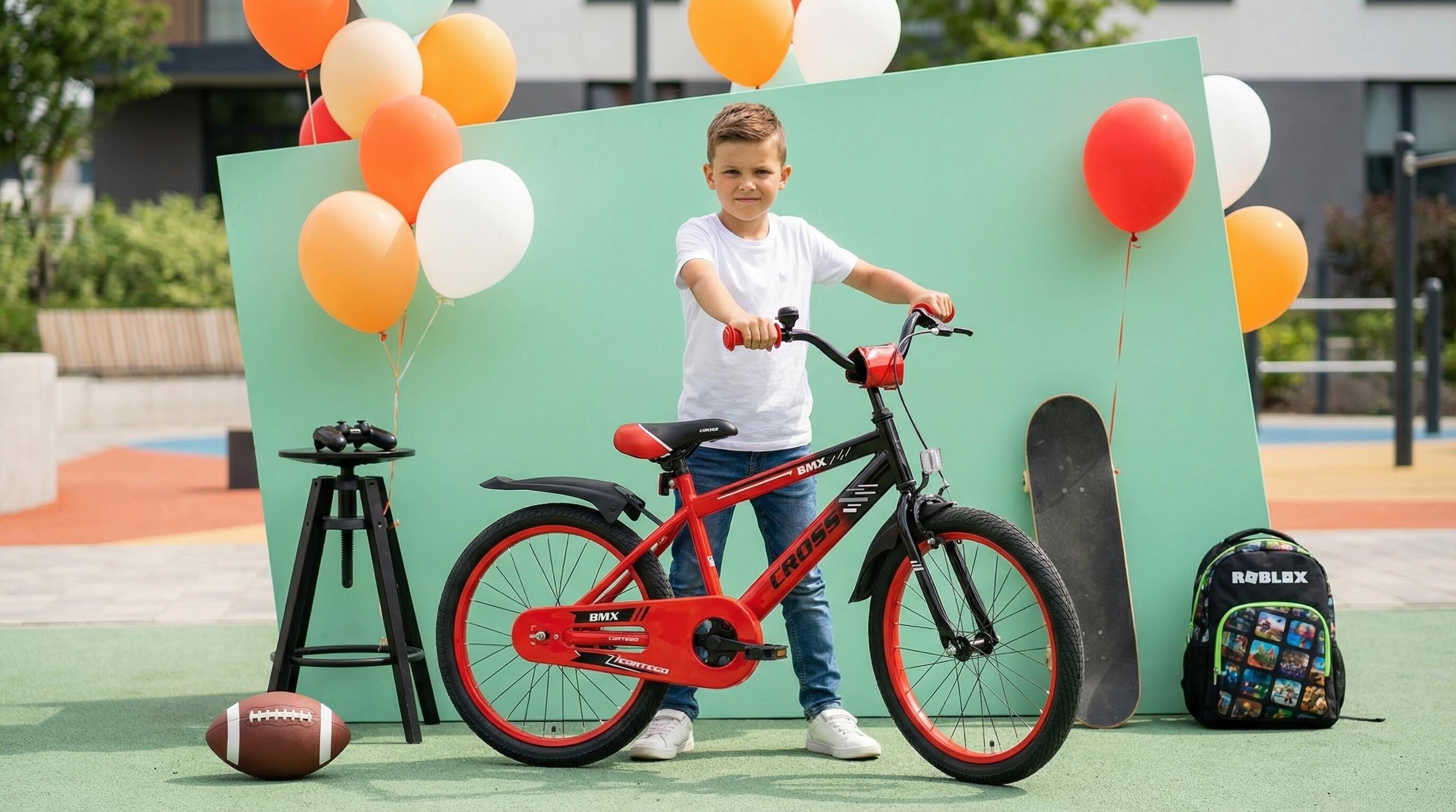 Cortego BMX Cross Jongensfiets 22 inch Rood 3/7