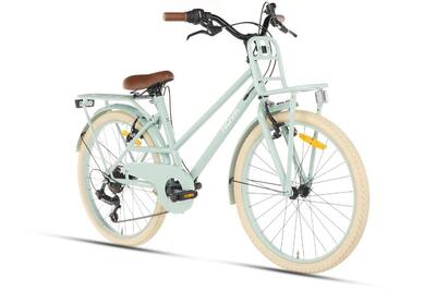 Cortego nova d7 meisjesfiets 22 inch 7 versnellingen groen