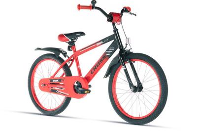 Cortego bmx cross jongensfiets 22 inch rood