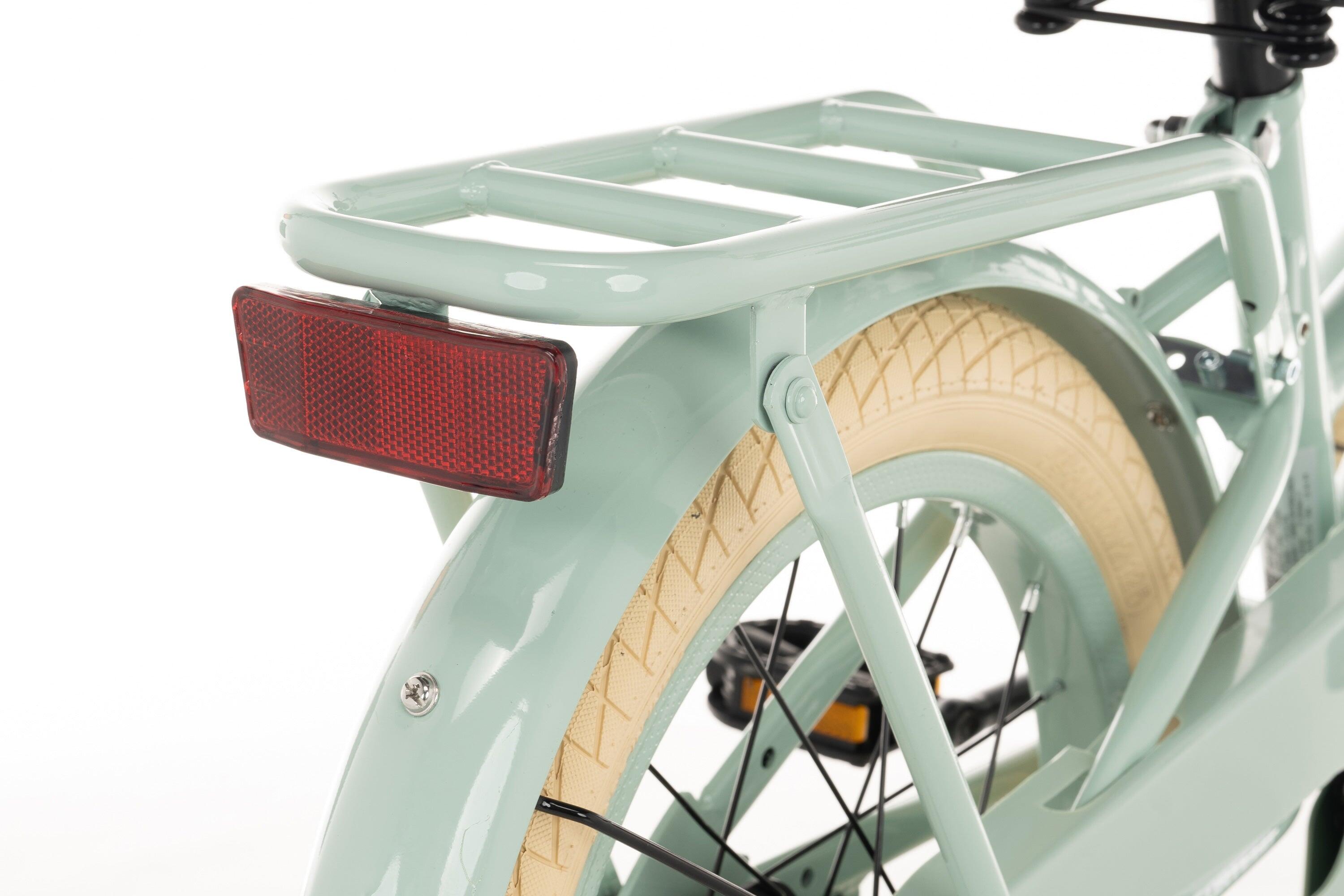 Cortego Liberty meisjesfiets 16 inch groen met mand 6/7
