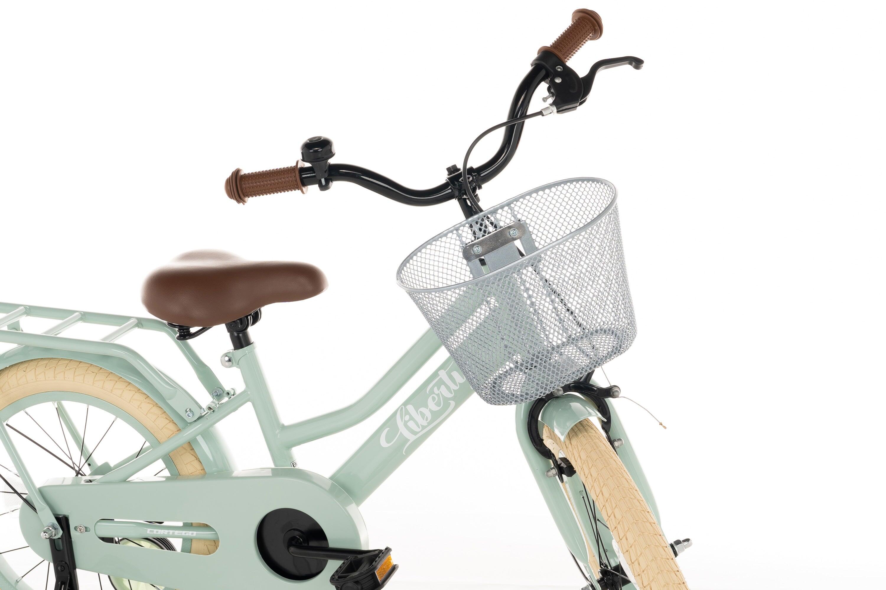 Cortego Liberty meisjesfiets 16 inch groen met mand 5/7