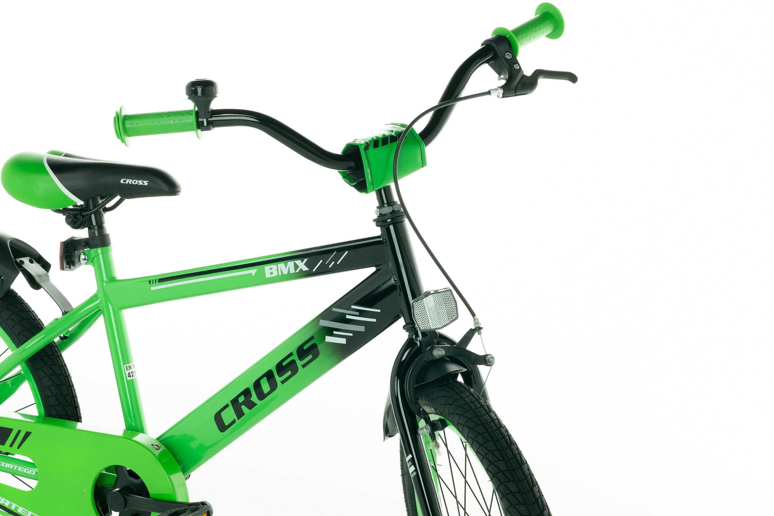 Cortego Cross 22 inch Jongensfiets Groen 6/7