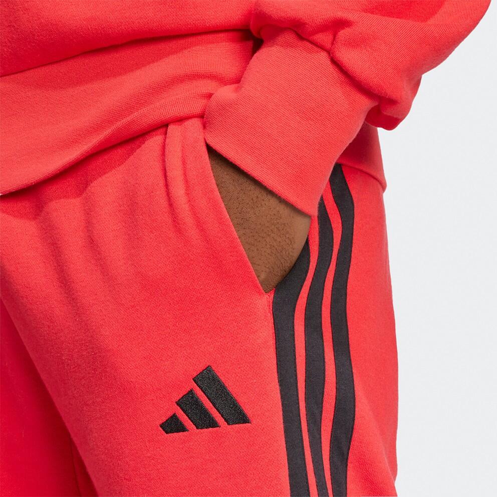 Pantalón Hombre Adidas Essential 3 Stripes Rojo 2/4