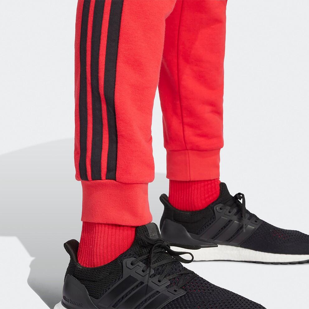 Pantalón Hombre Adidas Essential 3 Stripes Rojo 4/4