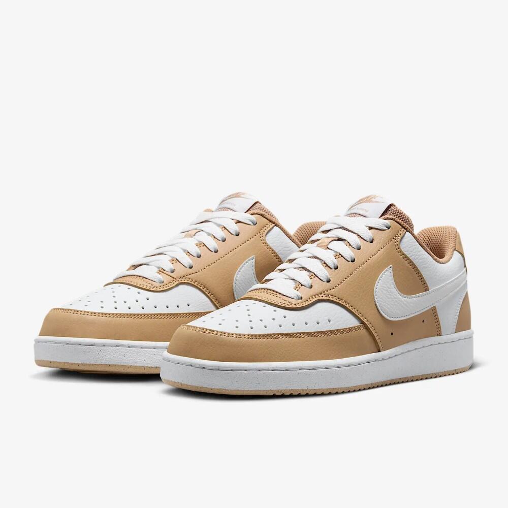 Nike Court Vision Low Next Nature, Scarpe Donna, Hemp/ White, 40 EU 4/4