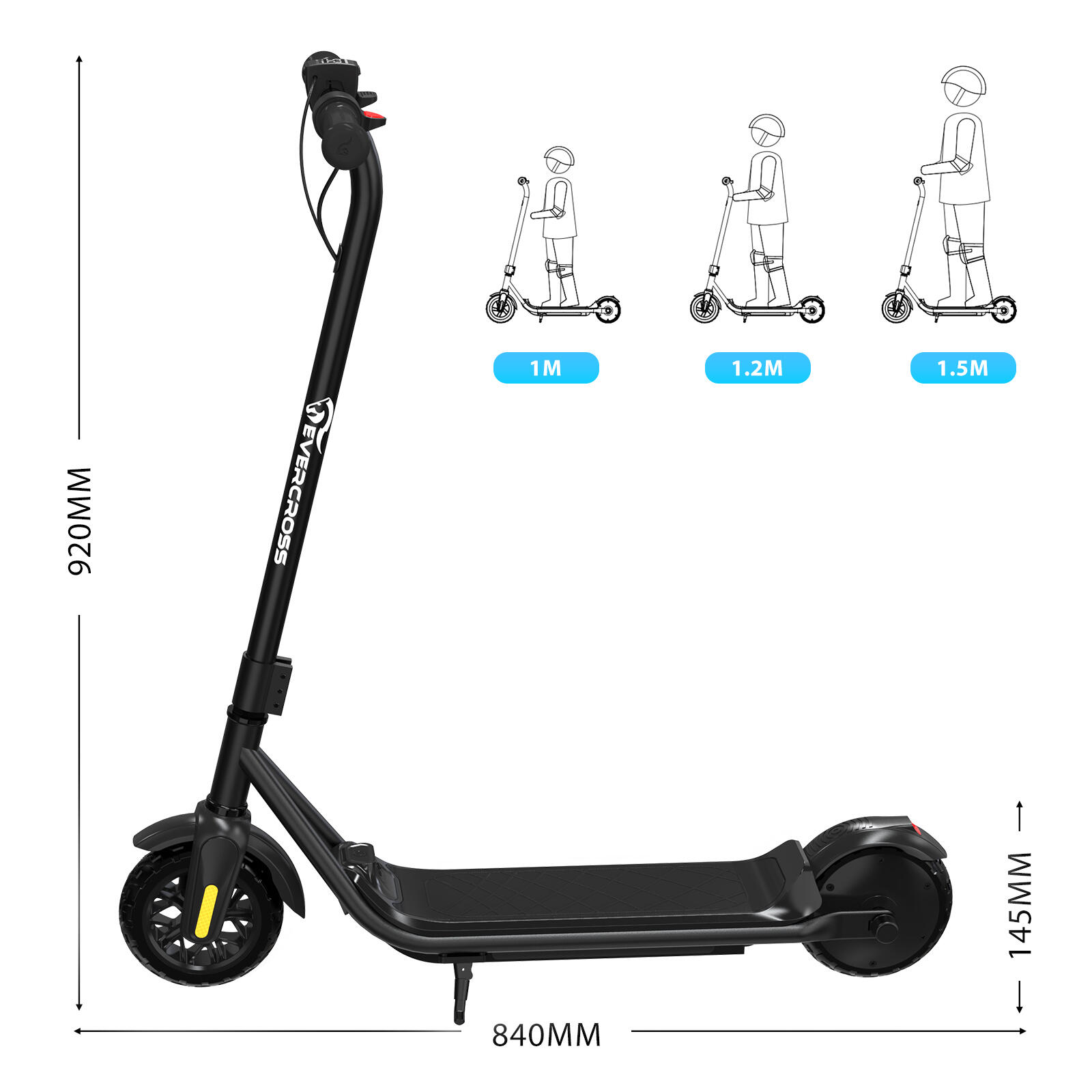 Trottinette électrique enfant E6 150W 3 vitesses 16 km/h 2/7