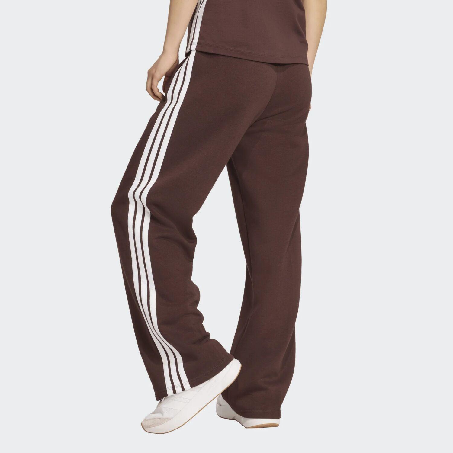 W 3Stripes Fleece Open Hem Pant 3/5