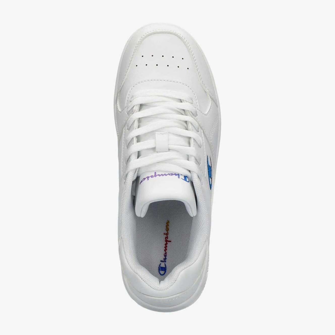 Zapatilla de caminar para joven Champion Rebound Low Gs Blanco 3/5