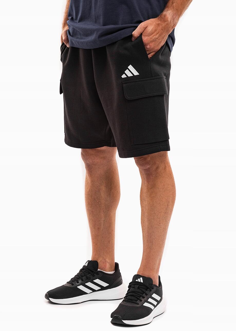 Herenbroek adidas Essentials Feelcozy Fleece Cargo 2/7