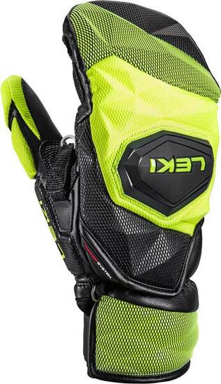 LEKI Leki Handschuhe WCR Venom SL 3D Mitten black-ice lemon