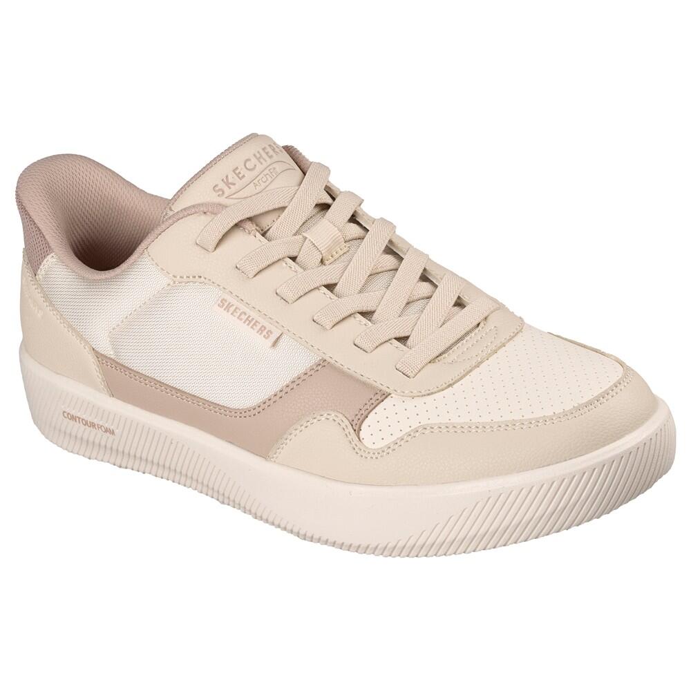 Baskets HOMME Skechers Slip-ins Arch-fit Court Break BEIGE 2/7