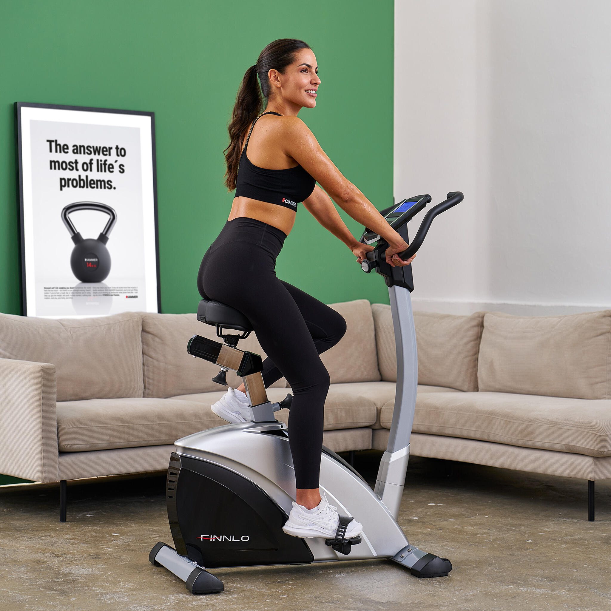 Bicicleta ergométrica EXUM Hammer con envío, montaje y puesta en marcha incluido 2/8