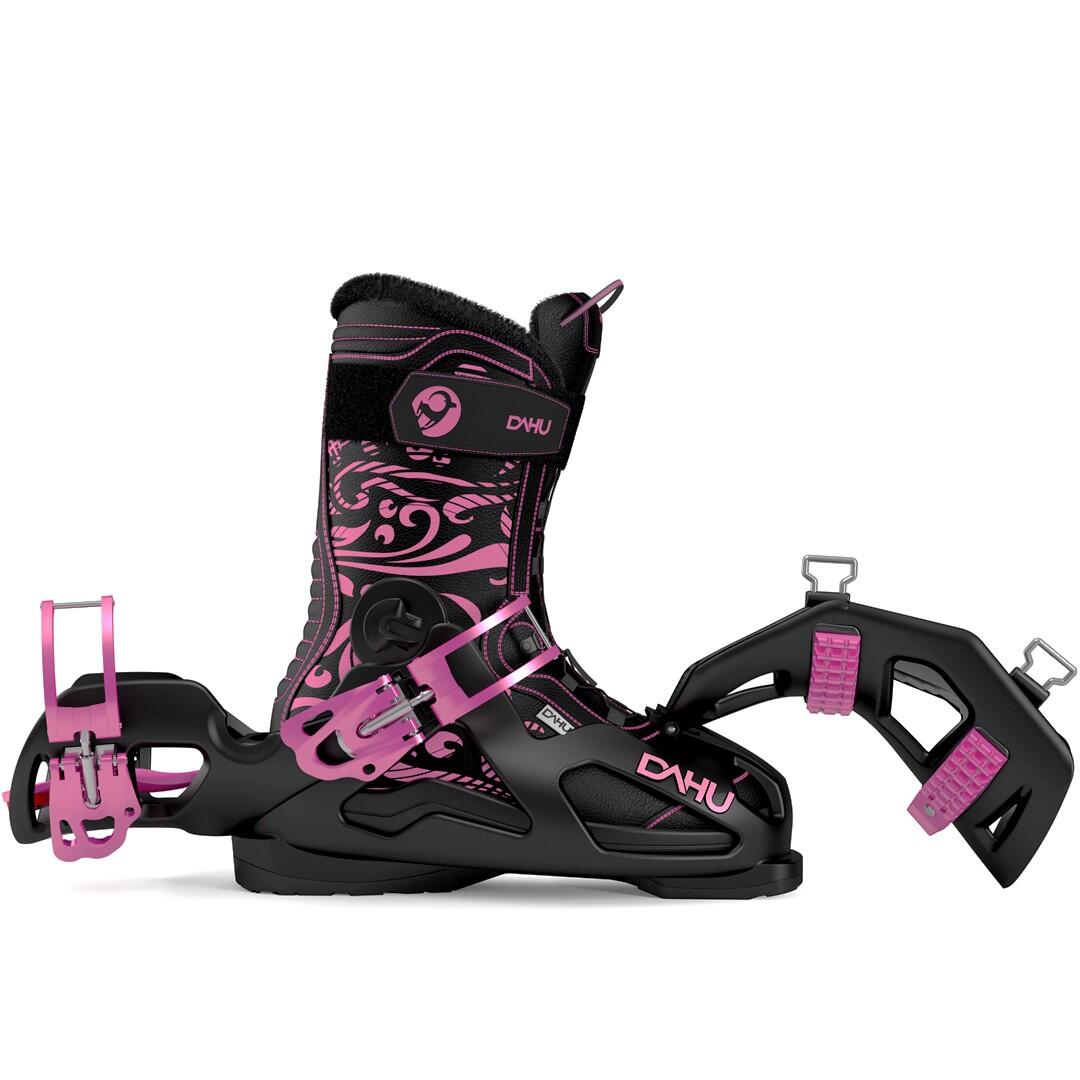 DAHU MISS SUZIE BLACK/PINK 4/7