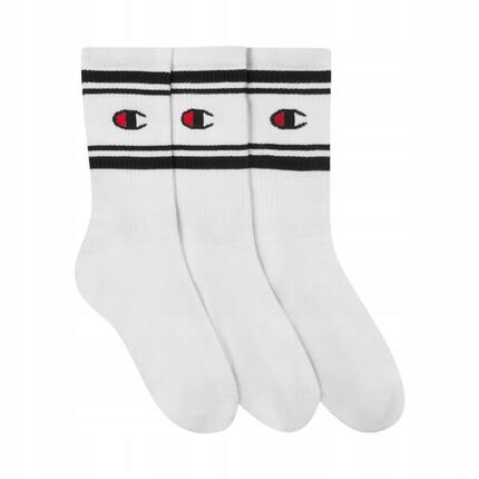 Chaussettes Champion en coton blanc 3 paires