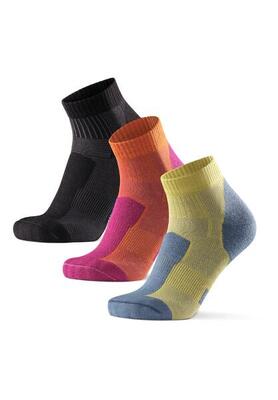 Wandelsokken merinowol low cut licht 3 paar