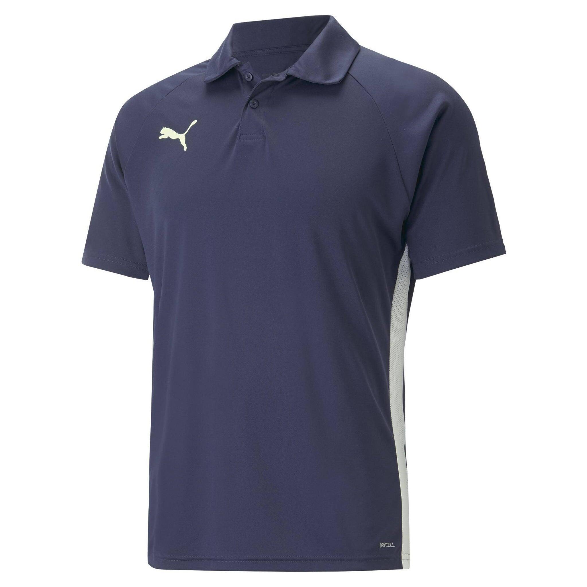 Puma Teamliga Mens Navy Padel Polo Shirt 1/1