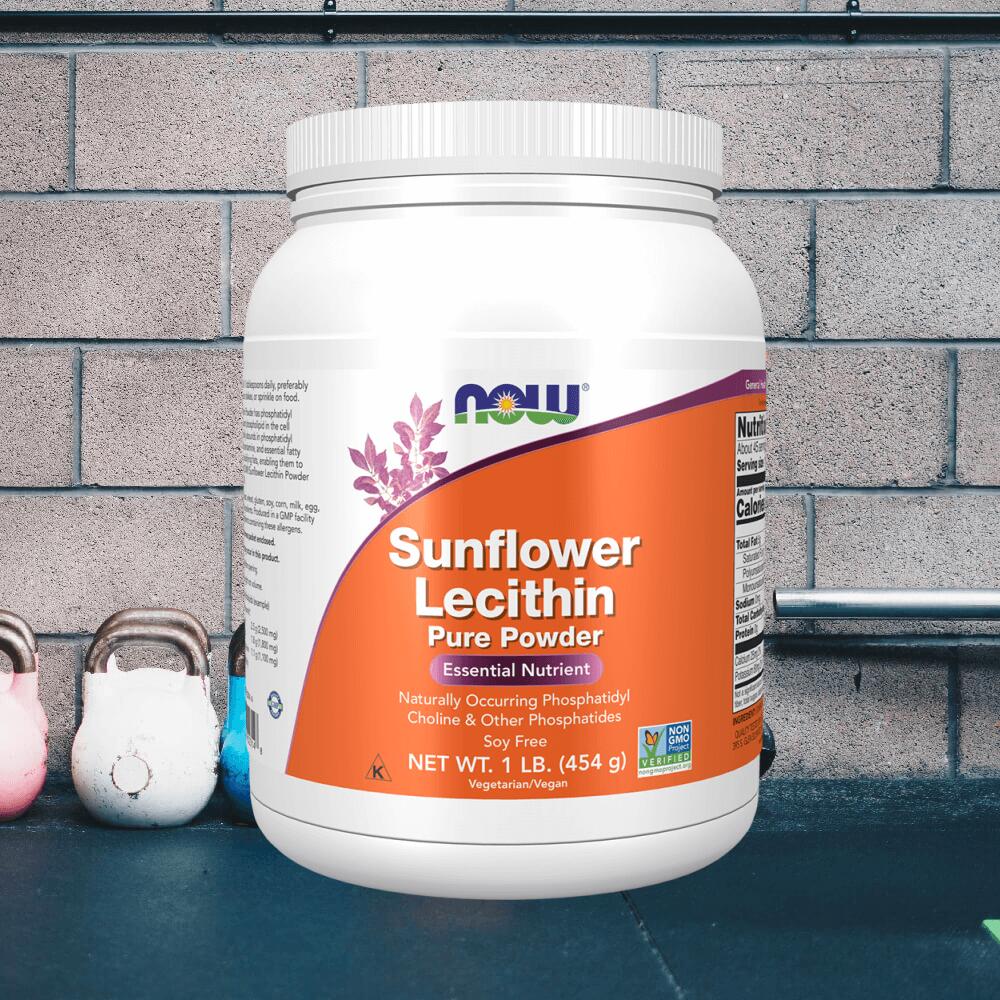 Now Foods Sunflower Lecithin Pure Powder (454g) Unflavoured 2/3