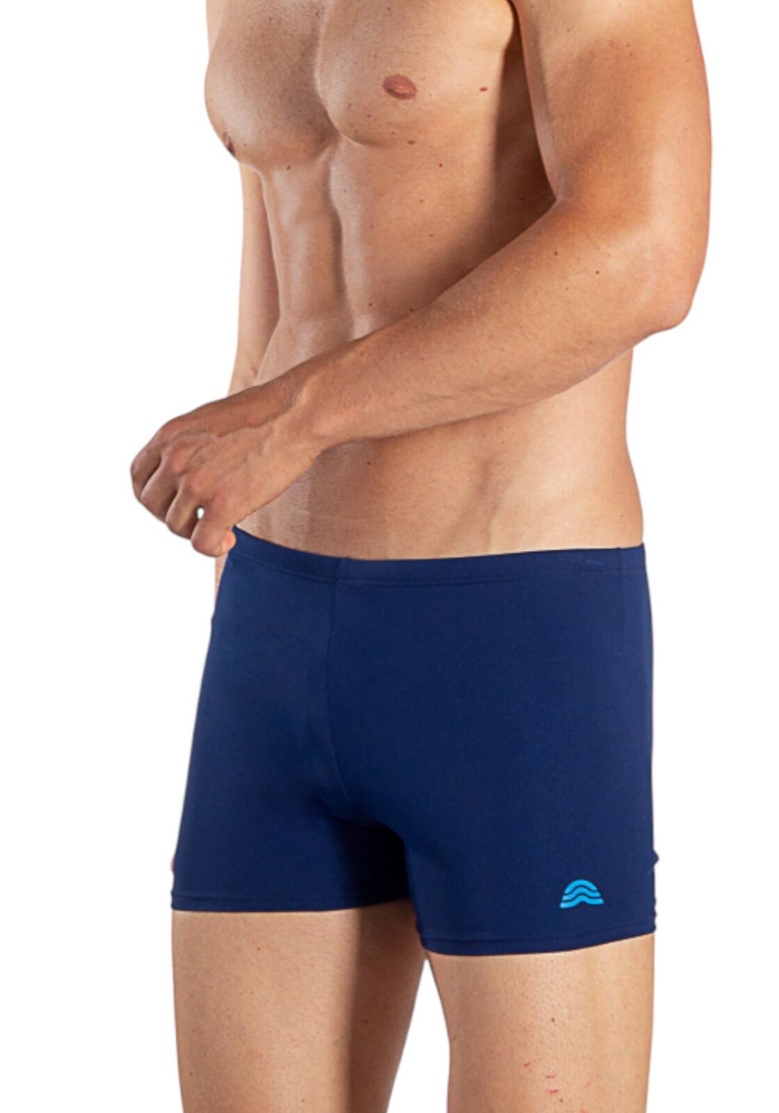 SHORT COL BLU 3/3