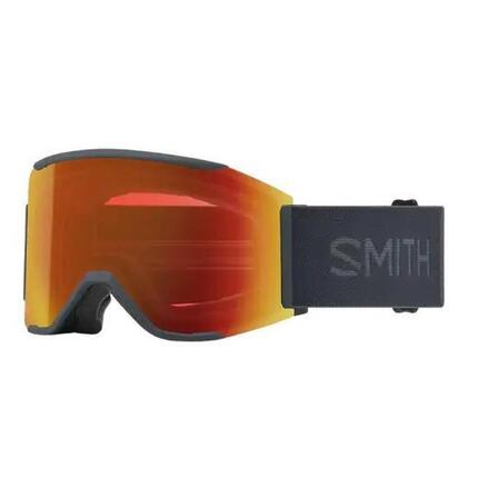 Sporty zimowe Gogle Smith Squad Mag Gogle Narciarskie - Slate/Everyday Red Mi...