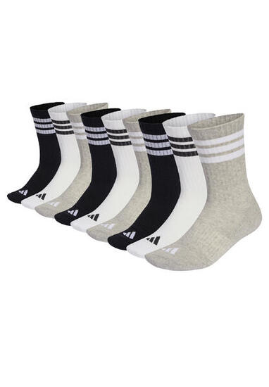 adidas Unisex 3stripes Cushioned Sportswear Crew Tennis Socken 9 Paar Pack