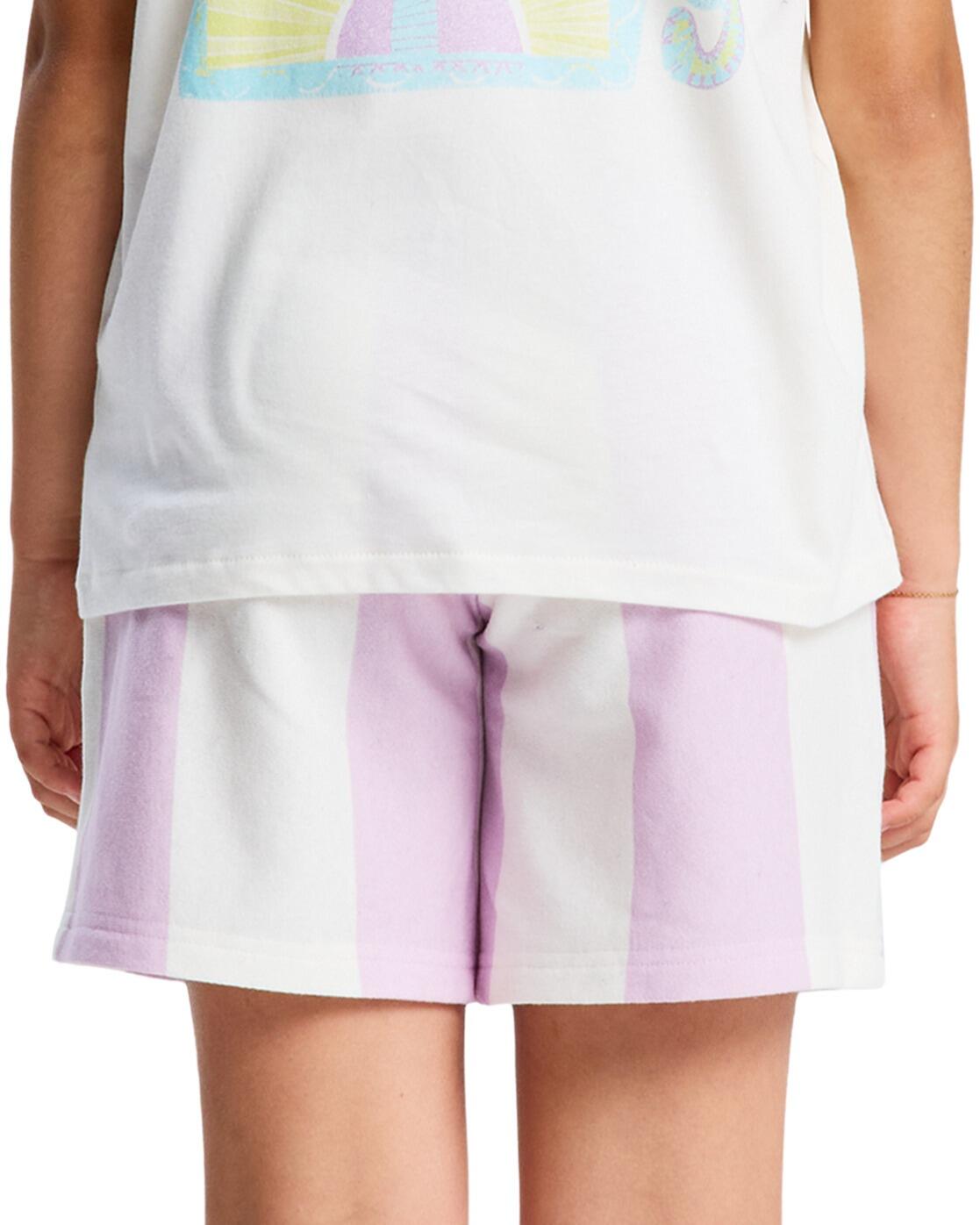 Short en molleton LITTLE THINGS Violet Fille 2/4