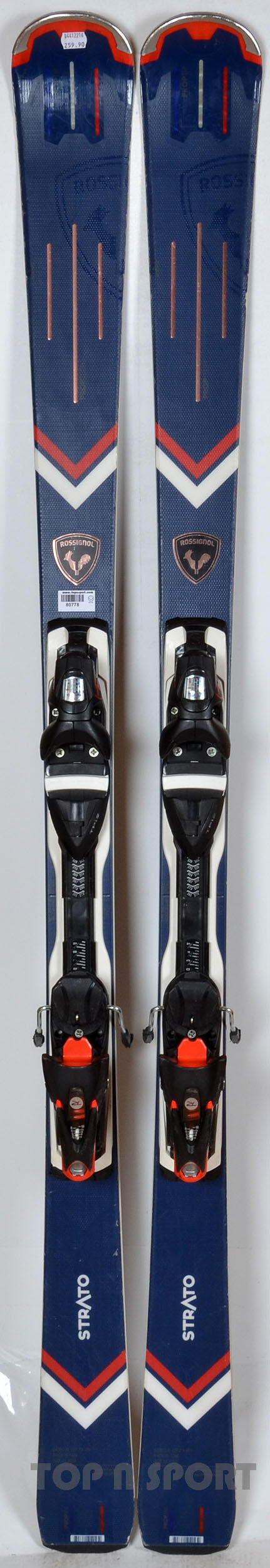 RECONDITIONNE - Skis Rossignol STRATO - BON 2/5