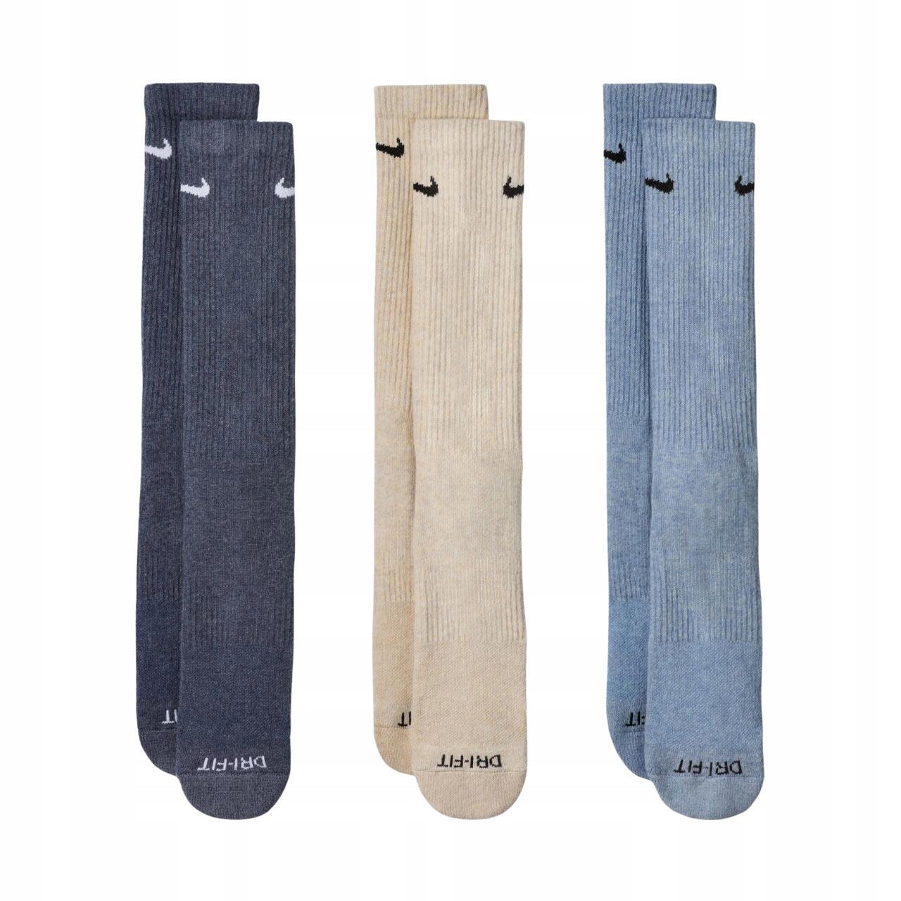 Nike Everyday Plus Cushioned unisex sokken, 3 paar, 1/3
