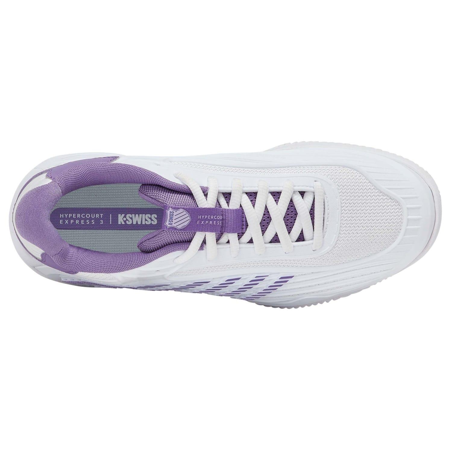 Zapatillas de tenis y pádel mujer K-Swiss HYPERCOURT EXPRESS 3 CLAY morado 7/7