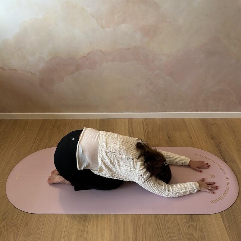 Tapis de yoga antidérapant Star Mantra Malabar Or 2/3