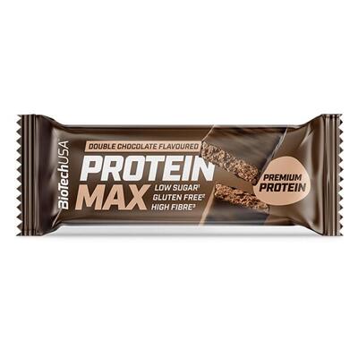 Protein max bar - 45 g aardbei biotech usa